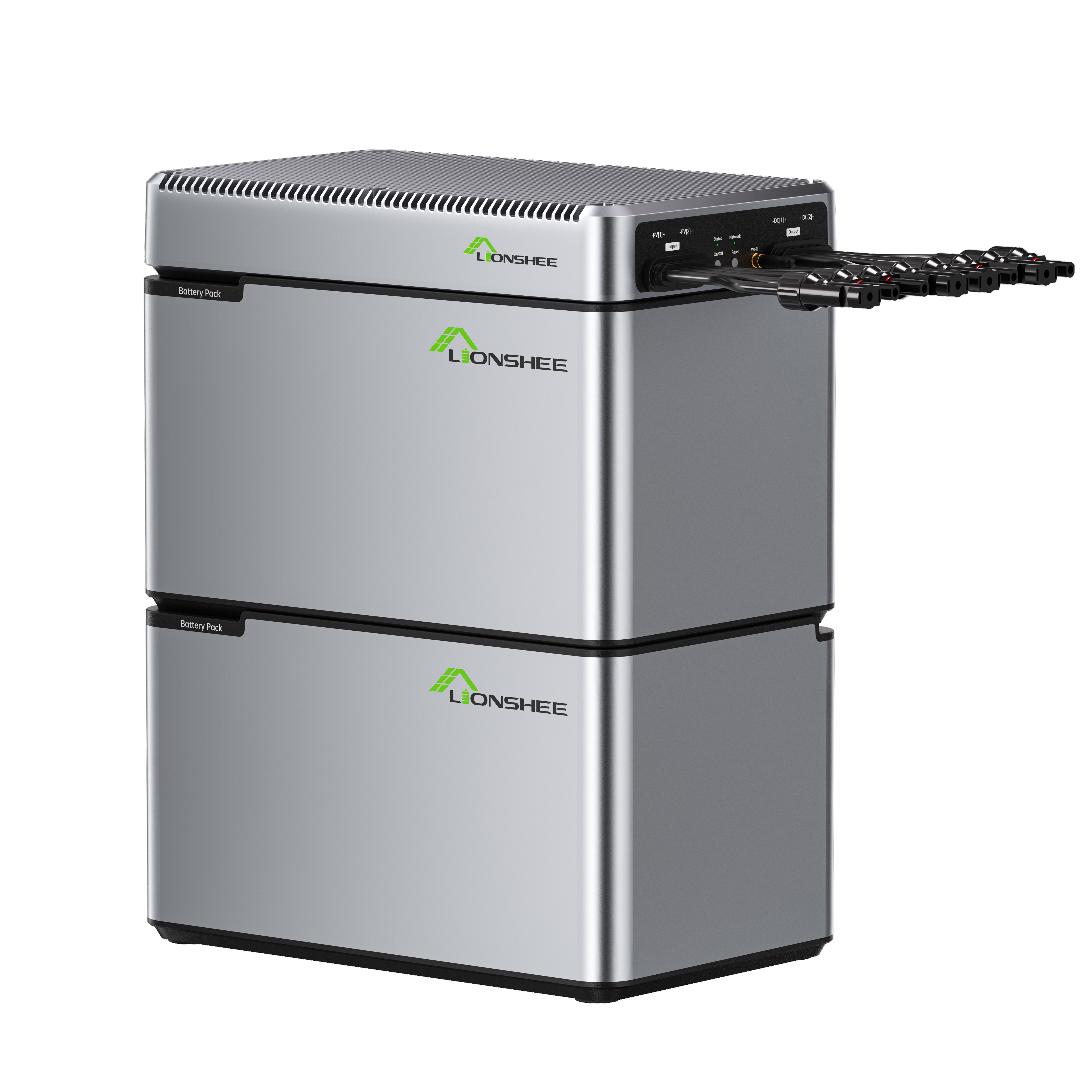LIONSHEE LS-L1024 Power Box 1024Wh LiFePO4 Speicher, 51,2V Stapelbar Bis 6144Wh, Versand Aus Deutschem Und Britischem Lager