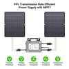 LIONSHEE 800W Flexibles Balkonkraftwerk-Set Mit 4 X 200W Solarmodulen Und Mikro-Wechselrichter