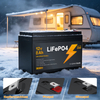 LIONSHEE 12V 8Ah LiFePO4 Akku Mit BMS, 96Wh Und Bis Zu 15.000 Zyklen – BZ0003-LFP-7.5A