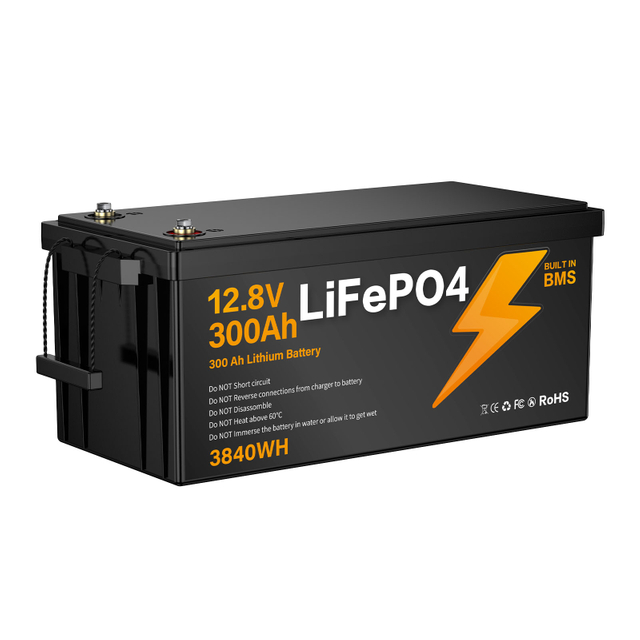 LIONSHEE BZ0003-LFP-300A 12,8V 300Ah 3840Wh IP67 LiFePO4 Lithium Akku