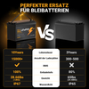 LIONSHEE 12,8V 100Ah LiFePO4 Akku mit BMS, 1280Wh, IP67 und bis zu 15.000 Zyklen