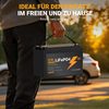 LIONSHEE 12,8V 100Ah LiFePO4 Akku mit BMS, 1280Wh, IP67 und bis zu 15.000 Zyklen