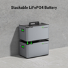 LIONSHEE LS-L1024 1024Wh Stapelbare LiFePO4 Power Box, 51,2 V Solarspeicher Erweiterbar Auf 6144 Wh