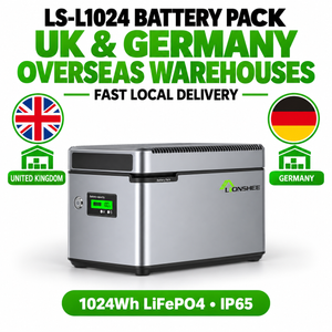 LIONSHEE LS-L1024 1024Wh LiFePO4 Power Box Ab Lager Deutschland Und Großbritannien, CE RoHS MSDS, Schnelle Lieferung